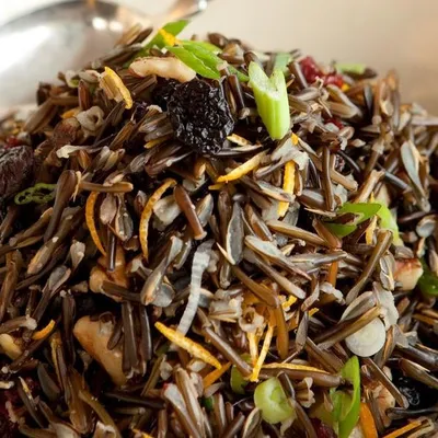 Wild Rice with Cranberry and Orange
